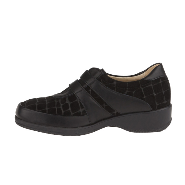Schuh-Retusche von Spratzern, Falten und Nähten im Detail Schuh-Retusche von Spratzern, Falten und Nähten im Detail